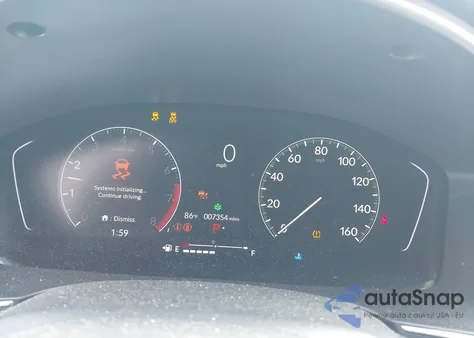 2024 Honda Civic Ex-L from USA, damaged, VIN 19XFL1H79RE010961